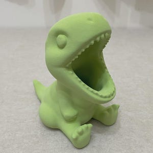 3D Printed Dinosaur Pen Holder – Cute T-Rex Desk Organizer, Fun Gift for Kids & Adults, Quirky Pencil Holder