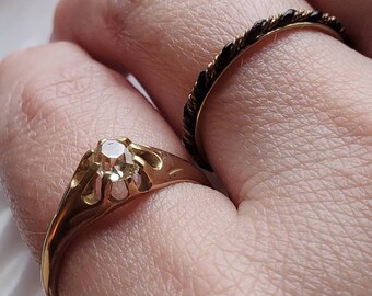 Elephant Hair Ring Etsy