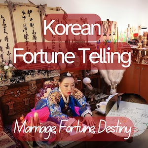 Detailed Korean Fortune Telling, Saju Palja, Four Pillars of Destiny, Traditional Korean Reading