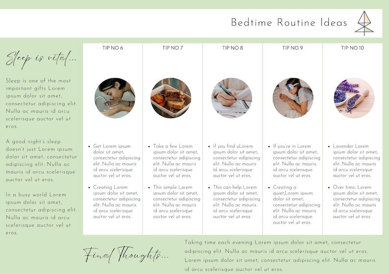 Bedtime Routine Inspiration - Etsy