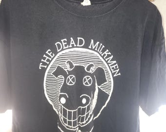 Vtg 90s the Dead Milkmen Punk Rock Band OG T Shirt - Etsy