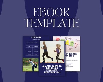 Fitness eBook Template Canva