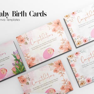 Tarjeta de cumpleaños infantil bonita y colorida / Tarjeta de felicitación de cumpleaños infantil imprimible, editable y personalizada