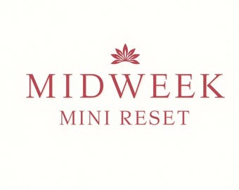 Midweek Mini Reset Checklist Printable - Quick Cleaning Planner