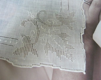Gift for Bride - Vintage Handkerchief