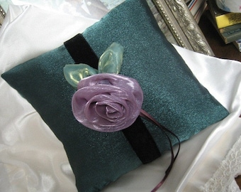 Organza Ring Bearer Pillow I Forest Wedding I Fairytale Wedding I Bespoke Wedding I Celtic Wedding