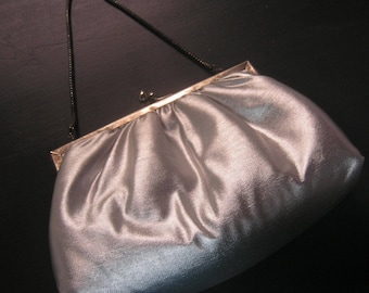 Silver Evening Bag