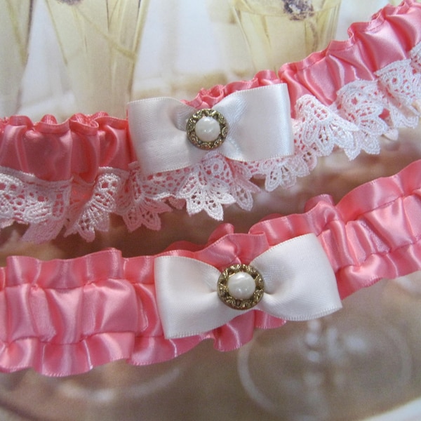 Coral Garter Set