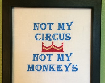 Not My Circus ダウンロード可能な PDF パターン