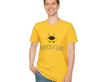 Henchman 21 Tribute Tee, Venture Brothers Fan Shirt, Softstyle Unisex Top, Rusty Venture Cartoon Merch, Adult Graphic Tee, Cartoon Character