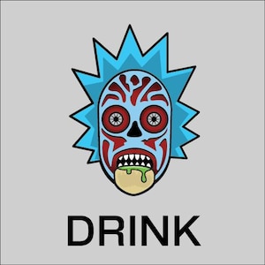 Rick and Morty They Live Mashup T-Shirt, Graphic Tee, Sci-Fi Cartoon Shirt, Unisex Tee, Pop Culture Tshirt