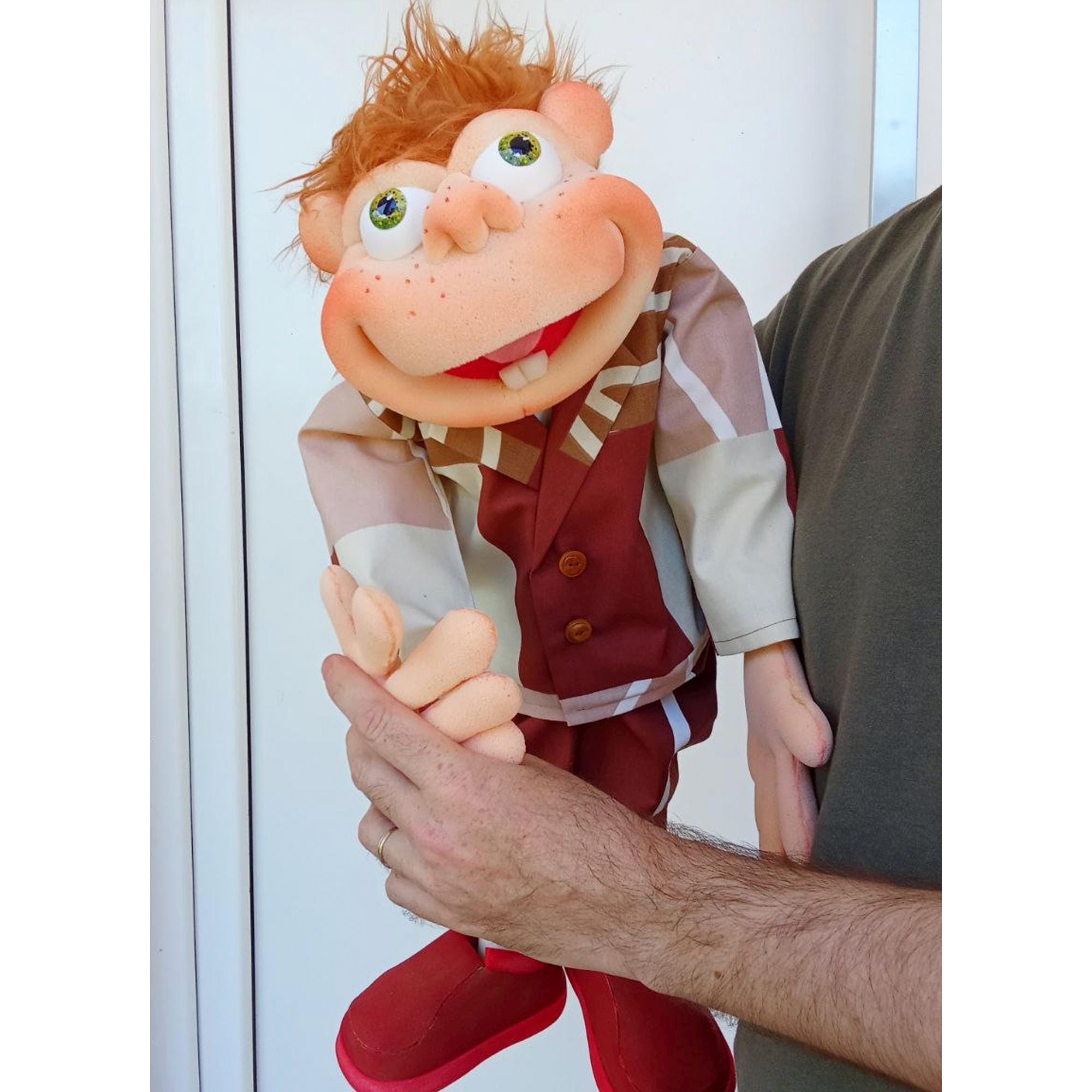 Collezione di simpatici burattini a mano per bambini | Vettore Gratis