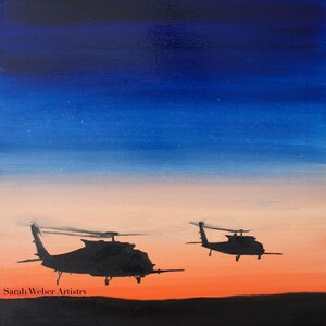 Blackhawk Helicopter Silhouette 2