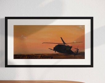 Blackhawk Helicopter Silhouette