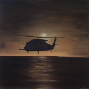 Blackhawk Helicopter Silhouette 3