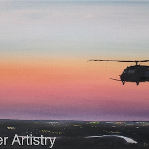 Blackhawk Helicopter Silhouette 5