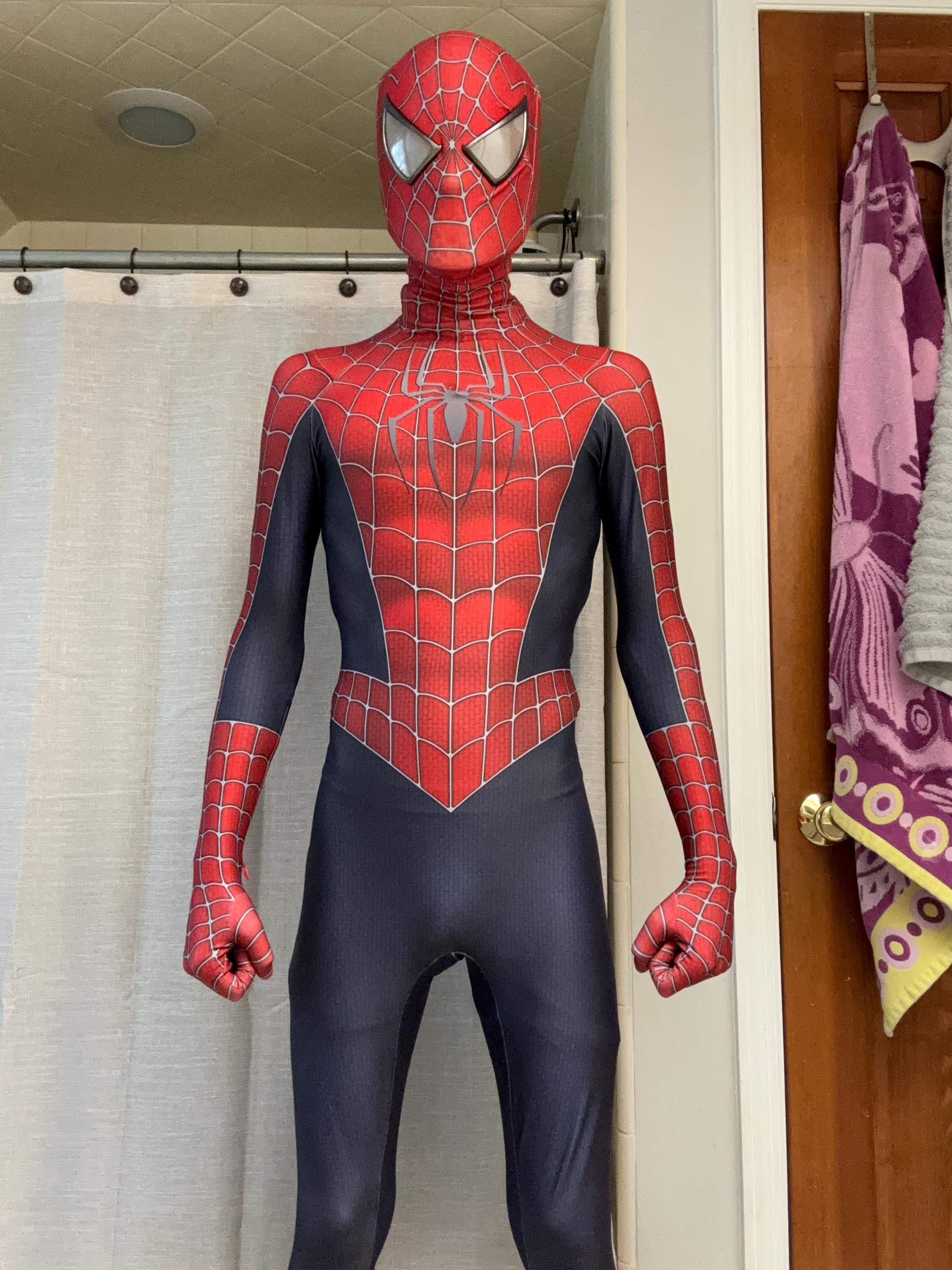 ライミ版スパイダーマンスーツ | トビー・マグワイア版スパイダーマン