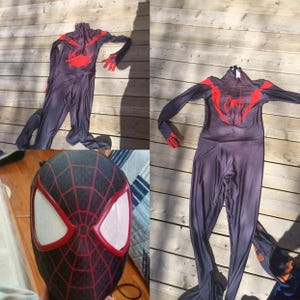 Miles Morales Spider-Man Suit | Spider-Verse Comic Miles Spider-Man Costumes