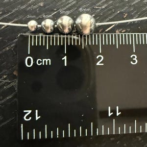 Oxidized Sterling Silver pearl earrings, graduated Style, western jewelry, gift. bild 6