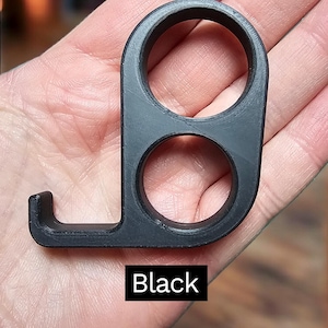 Pinky Saver for Cell Phones, 3D Printed, Phone Accessory, Great Gift for Scrollers Black