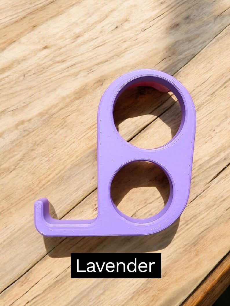 Pinky Saver for Cell Phones, 3D Printed, Phone Accessory, Great Gift for Scrollers Lavender