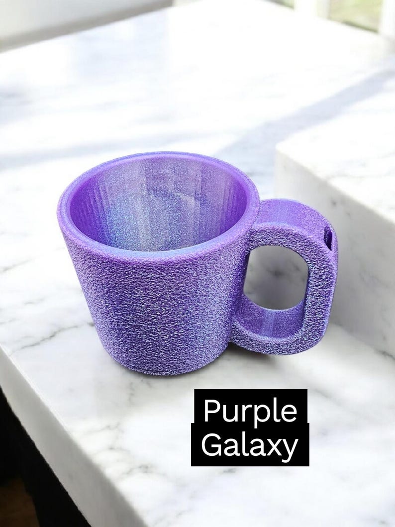 Pint Ice Cream Holder Mug Style, With Spoon Holder, 3D printed, gift for Ice cream lovers image 11