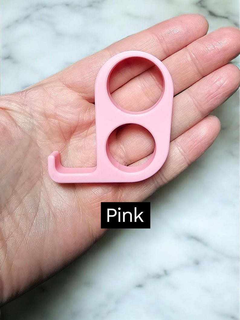 Pinky Saver for Cell Phones, 3D Printed, Phone Accessory, Great Gift for Scrollers Pink
