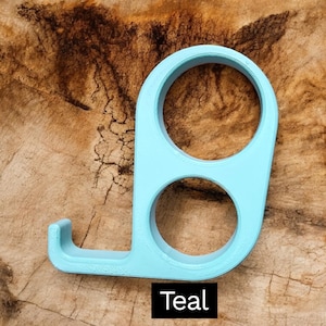 Pinky Saver for Cell Phones, 3D Printed, Phone Accessory, Great Gift for Scrollers Teal