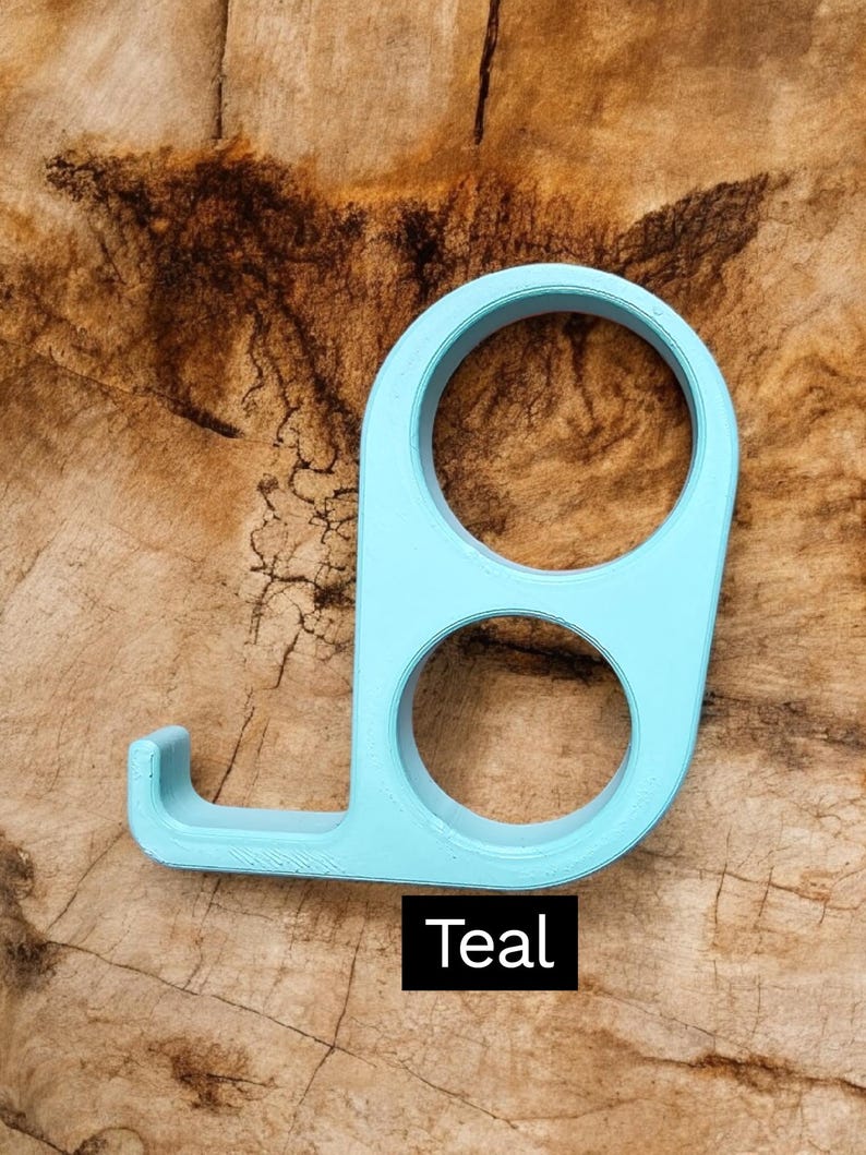 Pinky Saver for Cell Phones, 3D Printed, Phone Accessory, Great Gift for Scrollers Teal