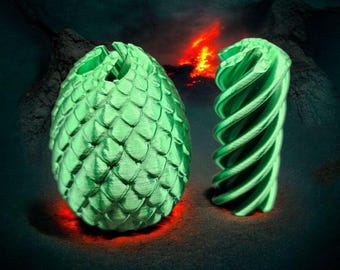 Dragon Egg Fidget Toy – Removable Core Fidget - 3D Printed