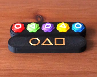 Juego de Gonggi inspirado en El Juego del Calamar: Jacks coreanos con peso