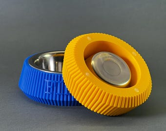 Personalized 3D Printed Pet Bowl: Custom Cat or Dog Name