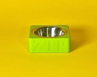 Comedero personalizado para mascotas impreso en 3D: comedero personalizado para perros y gatos