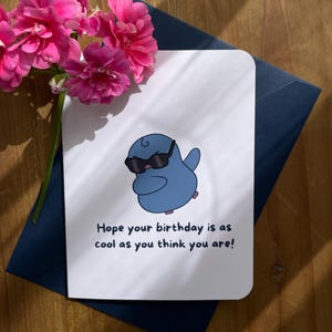 Biglietto di auguri di compleanno fantastico - Biglietto di auguri meme divertente - Kawaii Dabbing Nugget - Biglietto di auguri di compleanno sarcastico - Regalo per amico