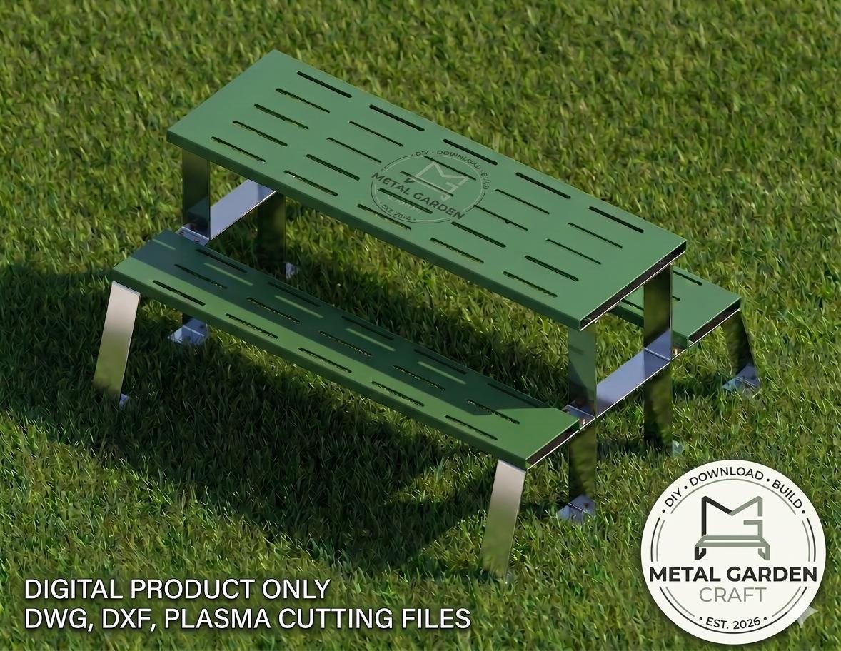 Metal Picnic Table Legs - Etsy Canada