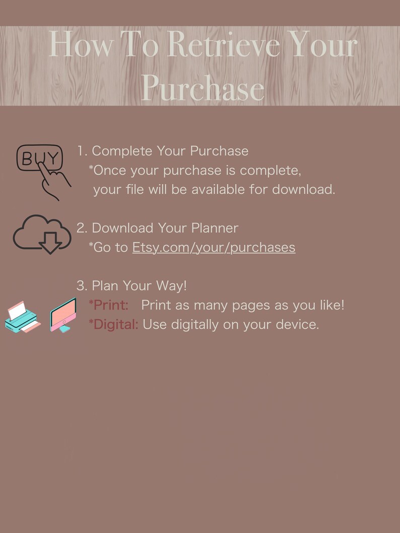 Weekly Grocery List Template Etsy