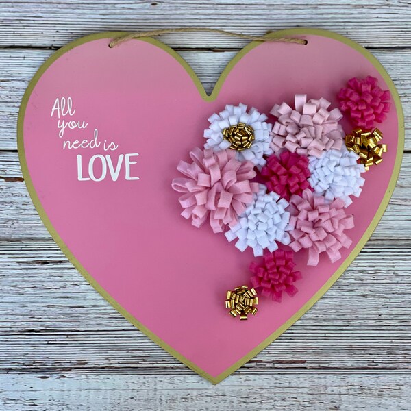 Felt Wall Flower Etsy