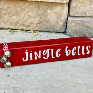 Jingle Bells Wooden Decor