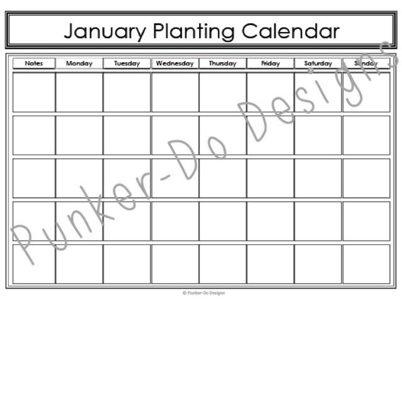 INSTANT DOWNLOAD Gardening Journal Binder Planner Printable PDFs 25 pages by PunkerDo Designs image 4