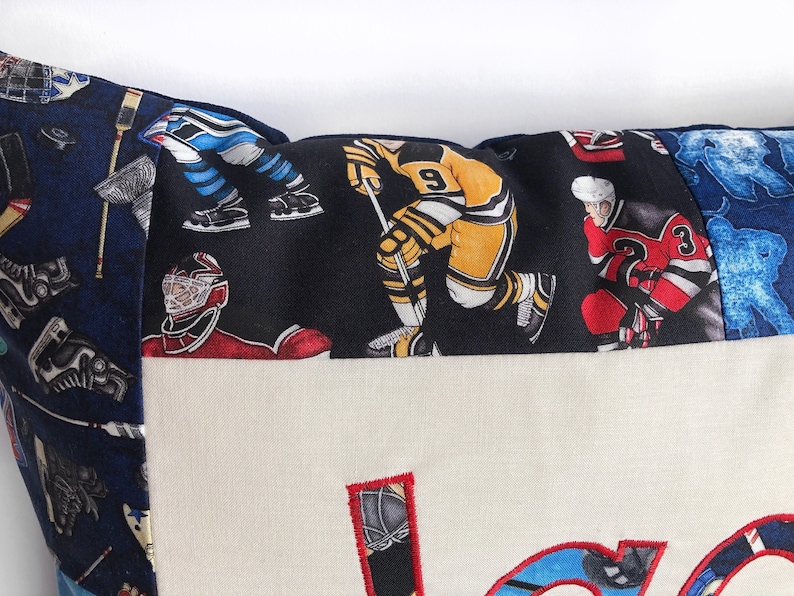 Hockey Personalized Pillow Etsy