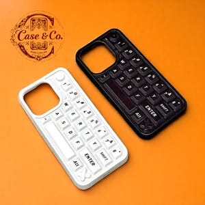 Luxus Tastatur Handyhülle | 3D Soft Silikonhülle | Niedliche Musik-inspirierte Schutzhülle