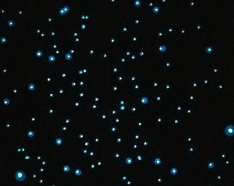 Glow in the Dark Ceiling Stars!  Create a realistic night sky star ceiling with our hand painted Halo Stars.