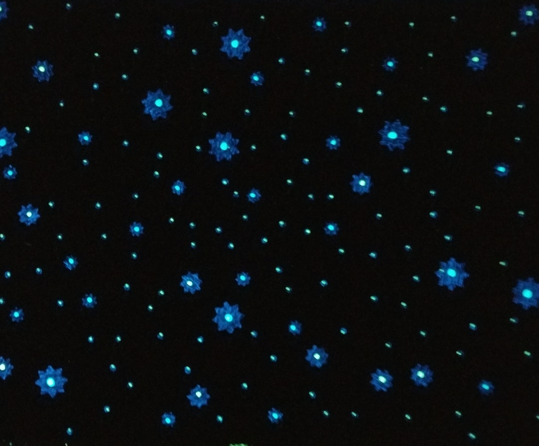 Glow in the Dark Stars for Black Ceilings, Stars Made for Black, Navy