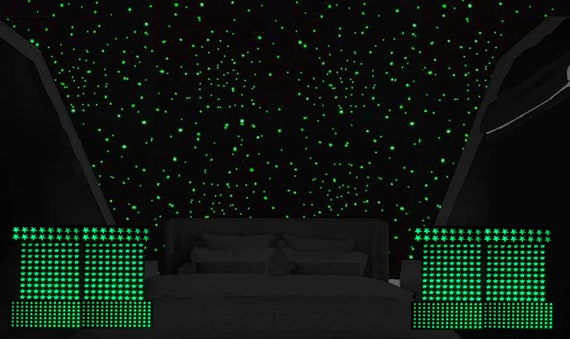 Illuminated 3D Stars - Transform Your Bedroom into a Cosmic Oasis