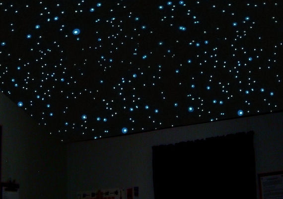 Étoiles phosphorescentes pour le plafond, étoiles brillantes po ad2d