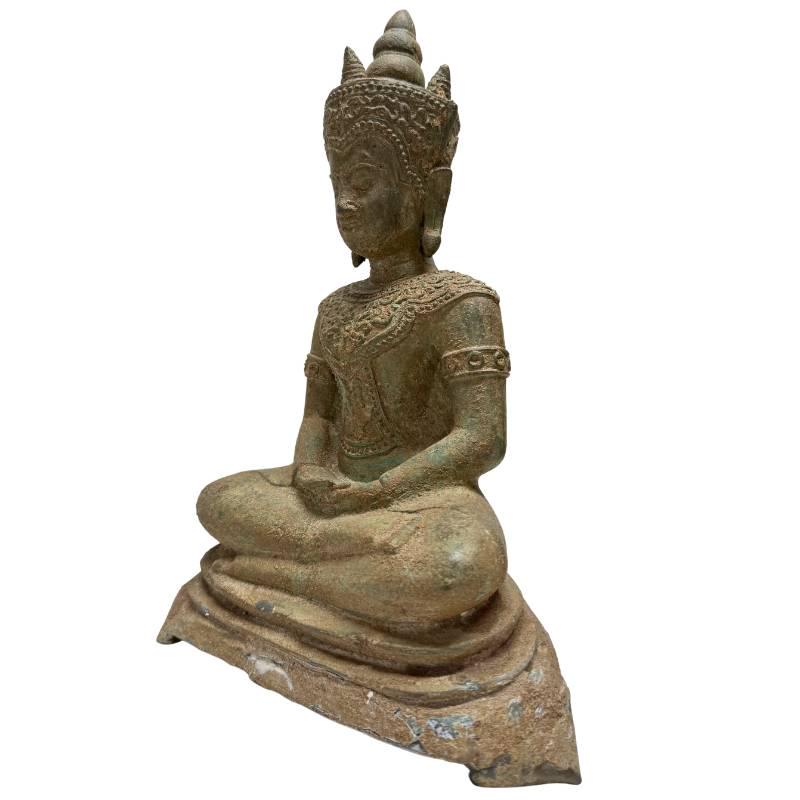 19世紀の東南アジアのアンティーク青銅製仏像 - Etsy 日本