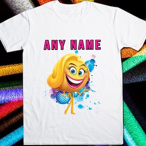 Emoji Iron On Transfer Printable File - Emoji Iron On Transfer Shirt - Emoji DIY Birthday Shirt - Emoji High Resolution PNG Images