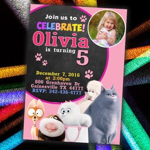 Animal Invitation Printable File - Animal Invitation - Animal Birthday Invitation - Animal High Resolution Images