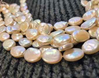 Freshwater Pearls Flat Oval Pearl 11mm