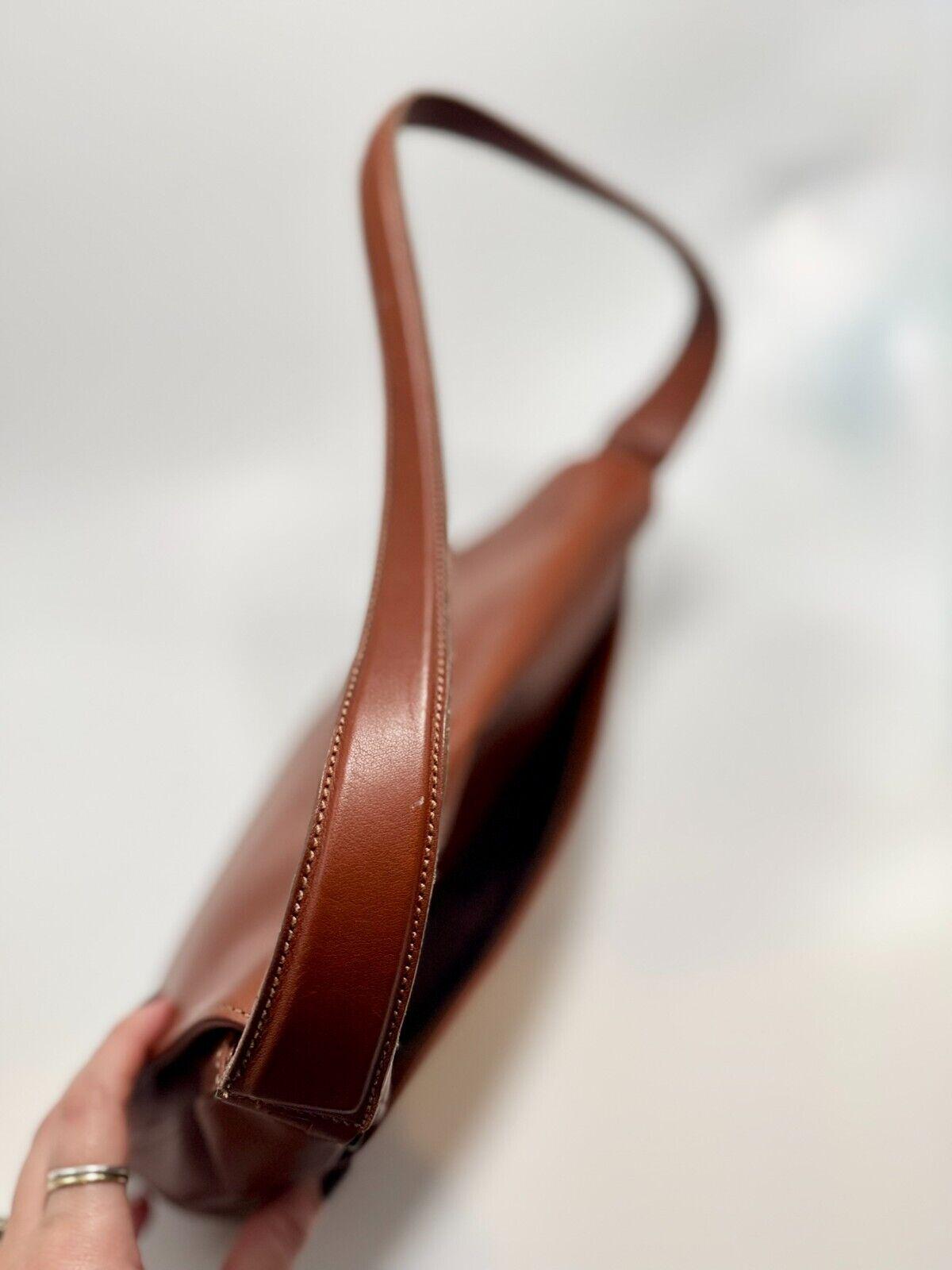 Vintage COACH Bag - Whitney 9179 Brown Leather Shoulder Bag East 